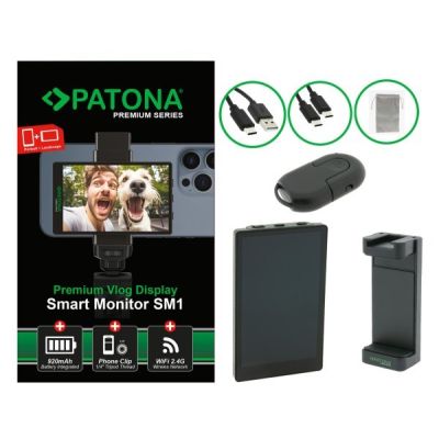 PATONA Premium Vlog Display Smart Monitor SM1 für Smartphones