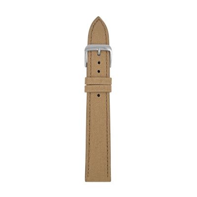 Hellbraunes Recyclinglederband, 20 mm breit