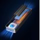 4. Orico OUM2-G20 M.2 NVME USB-C 3.2 20Gb/s Festplattenlaufwerk - Silber