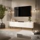 3. 4D-TV-Schrank LUCCA 200x40x59 weiß