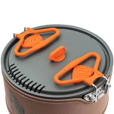 6. Jetboil Trailcook 2,0L Kochset – Hellbraun