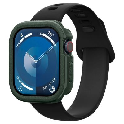 7. CASEOLOGY VAULT Gehäuse für Apple Watch 10 (46 MM) – grün