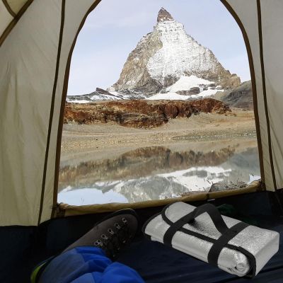 8. Faltbare Campingmatte aus Aluminium, 190 x 60 cm, Redcliffs