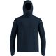 4. Herren-Hoodie Odlo CUBIC Mid Layer Hoody, blau