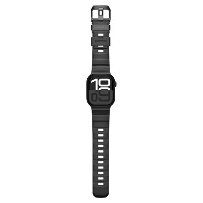 9. Spigen WBS2 Armband für Apple Watch 44 / 45 / 46 / 49 mm - Schwarz