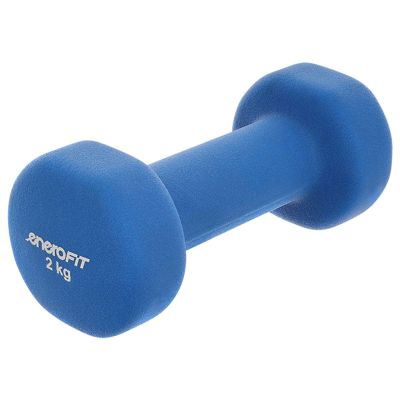 2. EB FIT Neopren-Hantel 2 kg blau 1029252