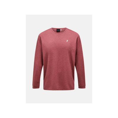 PEAK PERFORMANCE M Trail Langarmshirt, rot