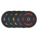 9. HMS YELLOW BUMPER Olympiascheibe 15 kg HTBR15 