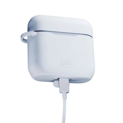 8. 3mk Silikon-AirPods-Hülle für AirPods 3 – weiß