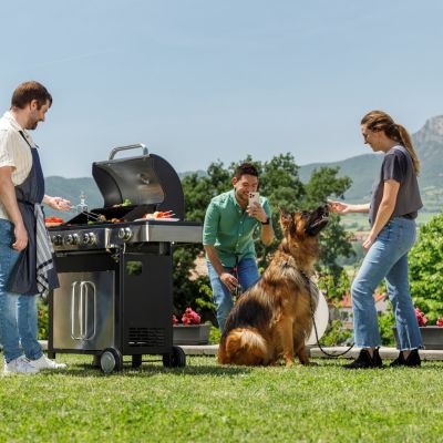 3. Gasgrill Black+Decker BXOG12950E (3 Brenner x 3.6 kW + 1 Seitenbrenner 2.1 kW)