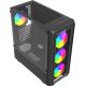2. SAVIO NOCTIS GLASS RGB COMPUTERGEHÄUSE