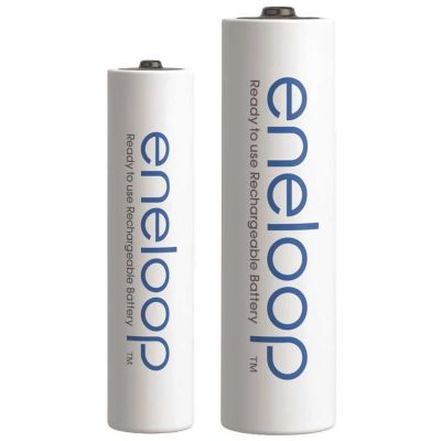 4. PANASONIC ENELOOP SET 4x AA 2000mAh + 4x AAA 800mAh
