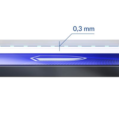 5. 3mk FlexibleGlass v2.0 Hybridglas für Apple iPhone 15