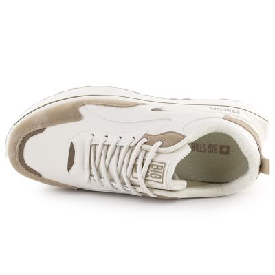 4. Beige Plateau-Sneaker Big Star RR274A216