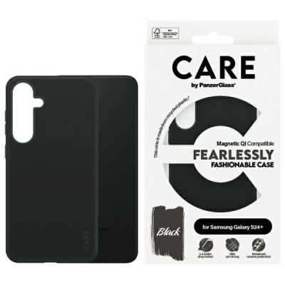 CARE by PanzerGlass Fashion QI Case Samsung Galaxy S24+ - schwarz