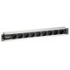 Equip 333292 PDU 9-fach Steckdose 1HE Schwarz, Silber