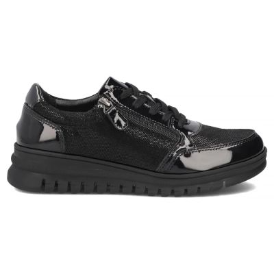 2. Filippo DP8105 Keilschuhe aus Lackleder in Schwarz