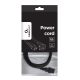 4. GEMBIRD PC-186-VDE Kabel (C13 / IEC C13 / IEC 320 C13 - Schuko; 1,8 m; schwarz)