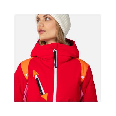 9. Rossignol W Pilot Down Jkt Jacke Rot