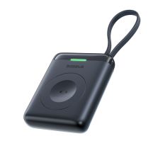 Baseus EnerFill FW11 5W Powerbank für Apple Watch mit integriertem Kabel – Schwarz