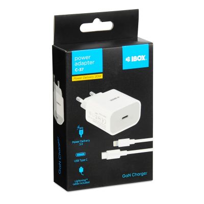 7. I-BOX C-37 PD20W USB-C Wandladegerät
