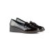 4. Damen-Keilschuhe aus Lackleder, schwarz 24-58266B