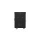 4. LANBERG Bodenschrank 19" 15U 600X600 Glastür LCD Schwarz FF01-6615-12BL (flach verpackt)