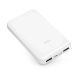 2. Powerbank Puro Weiß 10000mAh 12W 2xUSB-A + USB-C - weiß