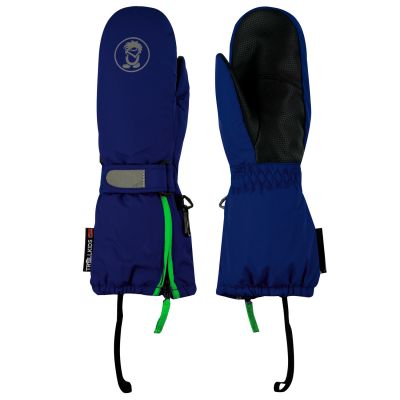 Trollkids Kinder Troll Mitten XT wasserdichte blaue Winterhandschuhe (928-100)