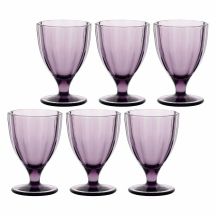 Set mit 6 Amami-Gläsern – Amethyst, 300 ml