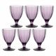 Set mit 6 Amami-Gläsern – Amethyst, 300 ml