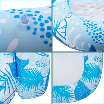 4. Aufblasbare Matratze 84x95x28cm, schwebender Schreibtisch mit Netz 33365