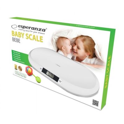 3. Esperanza BEBE EBS019 Digitale Kinderwaage (Elektronisch; weiß)