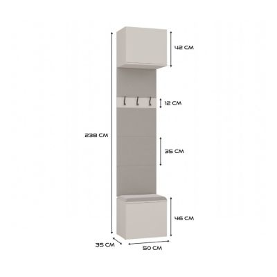 9. HAGA IV GARDEROBE 2SZ2W KASCHMIR