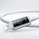 6. Joyroom S-A55 StarFlight 3A USB-A - Lightning Kabel 1,2 m - weiß