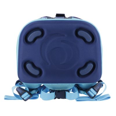 6. Herlitz SoftLight Plus Greenline Blue Ice Schulrucksack-Set Mädchen Polyester Blau, Marineblau (Marineblau)