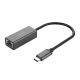 Orico XC-R45-V1 USB-C auf RJ45 Gigabit-Ethernet-Netzwerkadapter (1 Gbit/s) – Schwarz