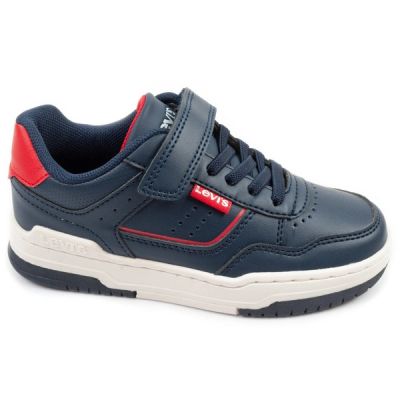 Levi's Kinder-Sportschuhe John SE, marineblau, mit Klettverschluss, bequem
