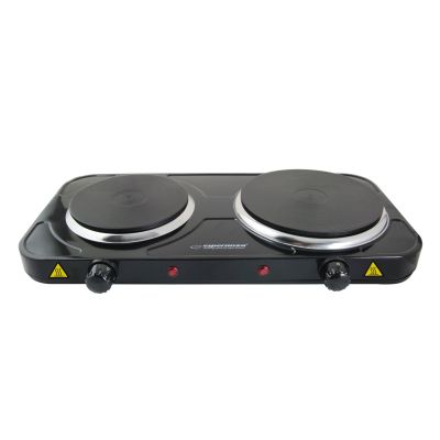 9. ESPERANZA Elektroherd Yellowstone 1500W + 1000W Schwarz EKH014K