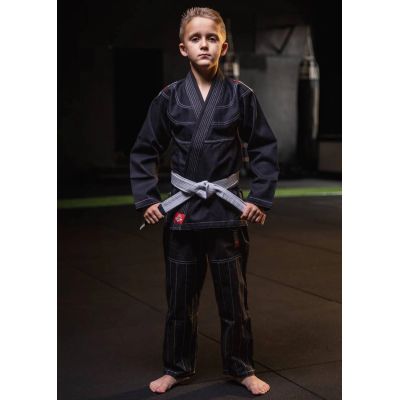 2. BJJ Kimono / GI für Kinder Schwarz + GRATIS Gürtel - X-SERIES M0