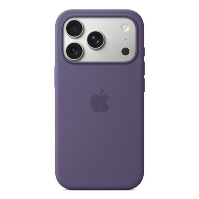 Apple iPhone 17 Pro Silikonhülle mit MagSafe (Misty Purple)
