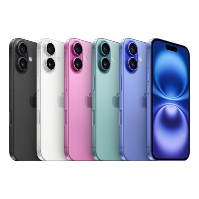 5. Apple iPhone 16, 15,5 cm (6,1 Zoll), Dual-SIM, iOS 18, 5G, USB Typ-C, 128 GB, Pink