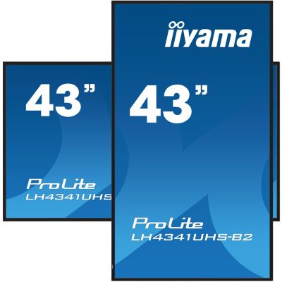 5. Iiyama LH4341UHS-B2 Panel 43" 3840x2160 4K UHD IPS