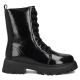2. Damen-Ankle-Boots aus Lackleder, schwarz, Filippo DBT8288