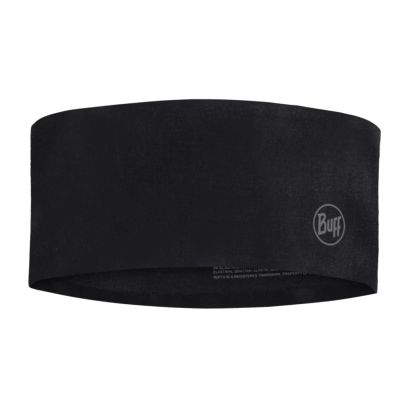 Buff Thermonet Stirnband – Solid Black