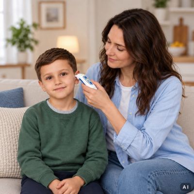 10. Elektronisches Infrarot-Thermometer ORO-BABY SMART OROMED