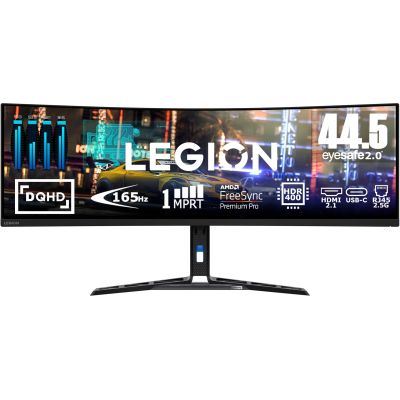 9. Lenovo Legion R45w-30 44,5" 165Hz 450nits AG 2xHDMI, DP, USB-C, RJ45 Schwarz C