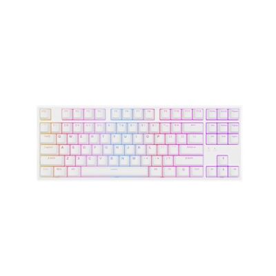 GENESIS Thor 404 TKL Gaming-Tastatur USB QWERTY Amerikanisches/Internationales Weiß