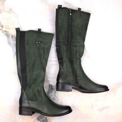 8. Jezzi W JEZ410C isolierte Stiefel grün
