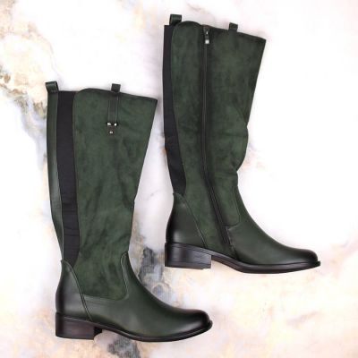 8. Jezzi W JEZ410C isolierte Stiefel grün